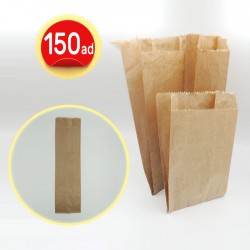 Dürüm Şamua Poşet Kraft Gıda Ambalaj Kese Kağıdı 27x7 cm 150 Adet